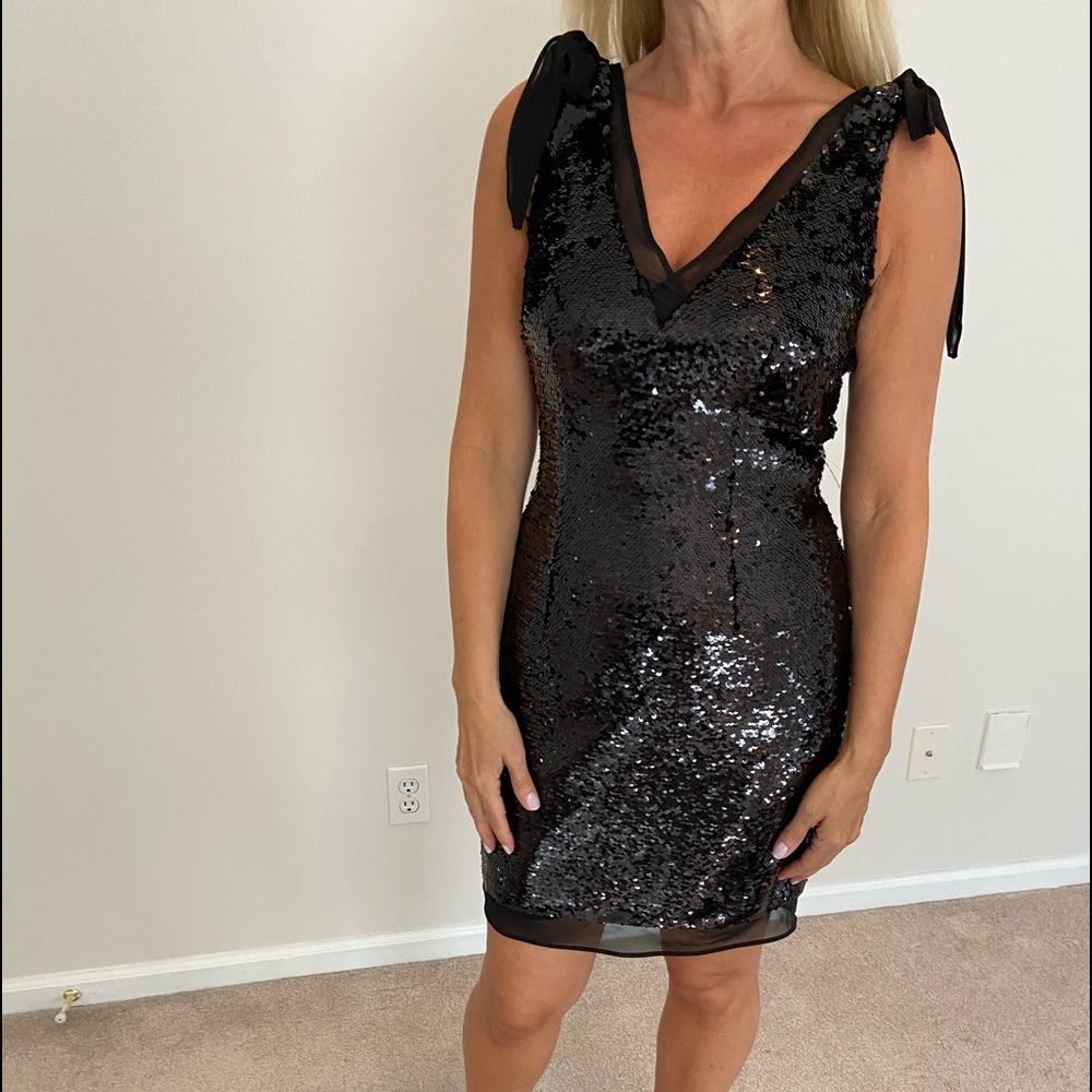 Evening mini dress